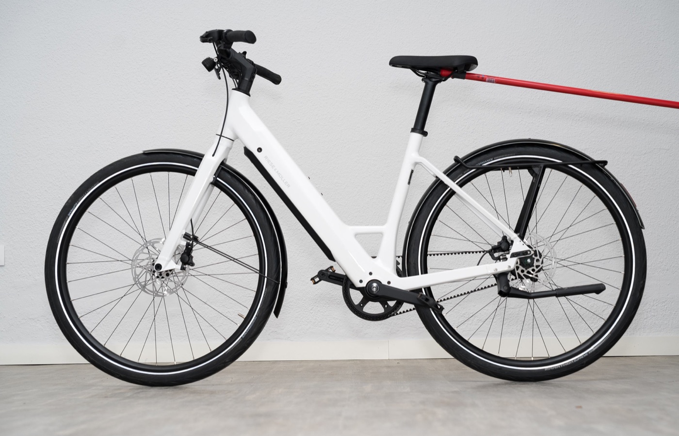Clover bike, non-drive side