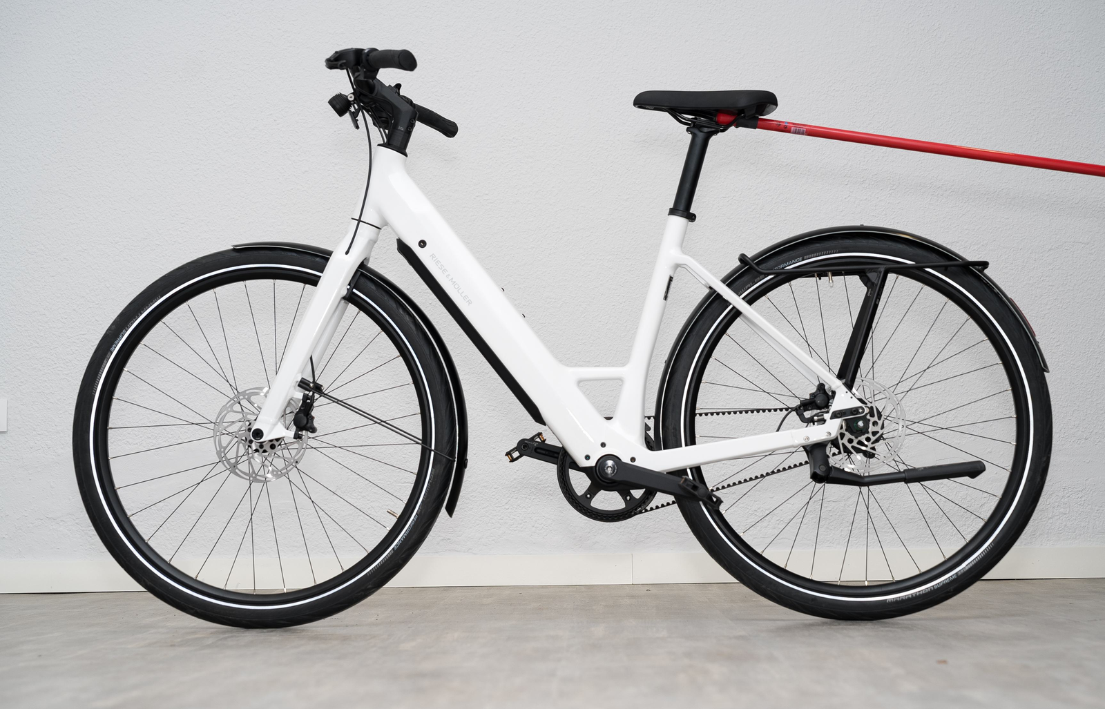 Bici Clover, lado opuesto a la transmisión